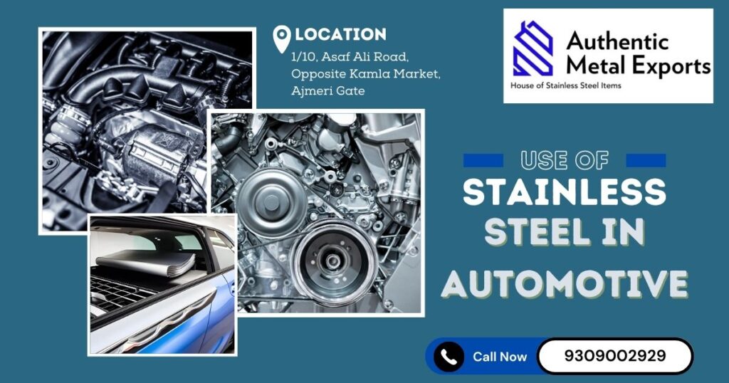 Stainless steel use in automotive